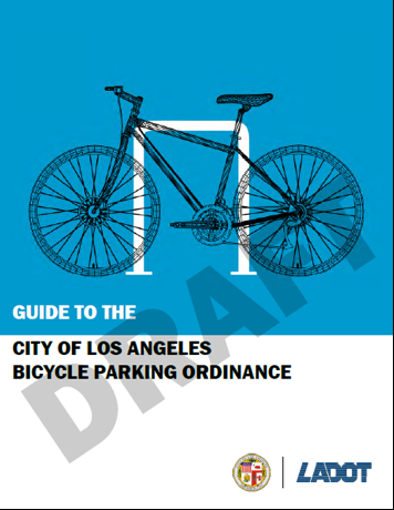 Cover of Guide to City of LA Bike Parking Ordinance