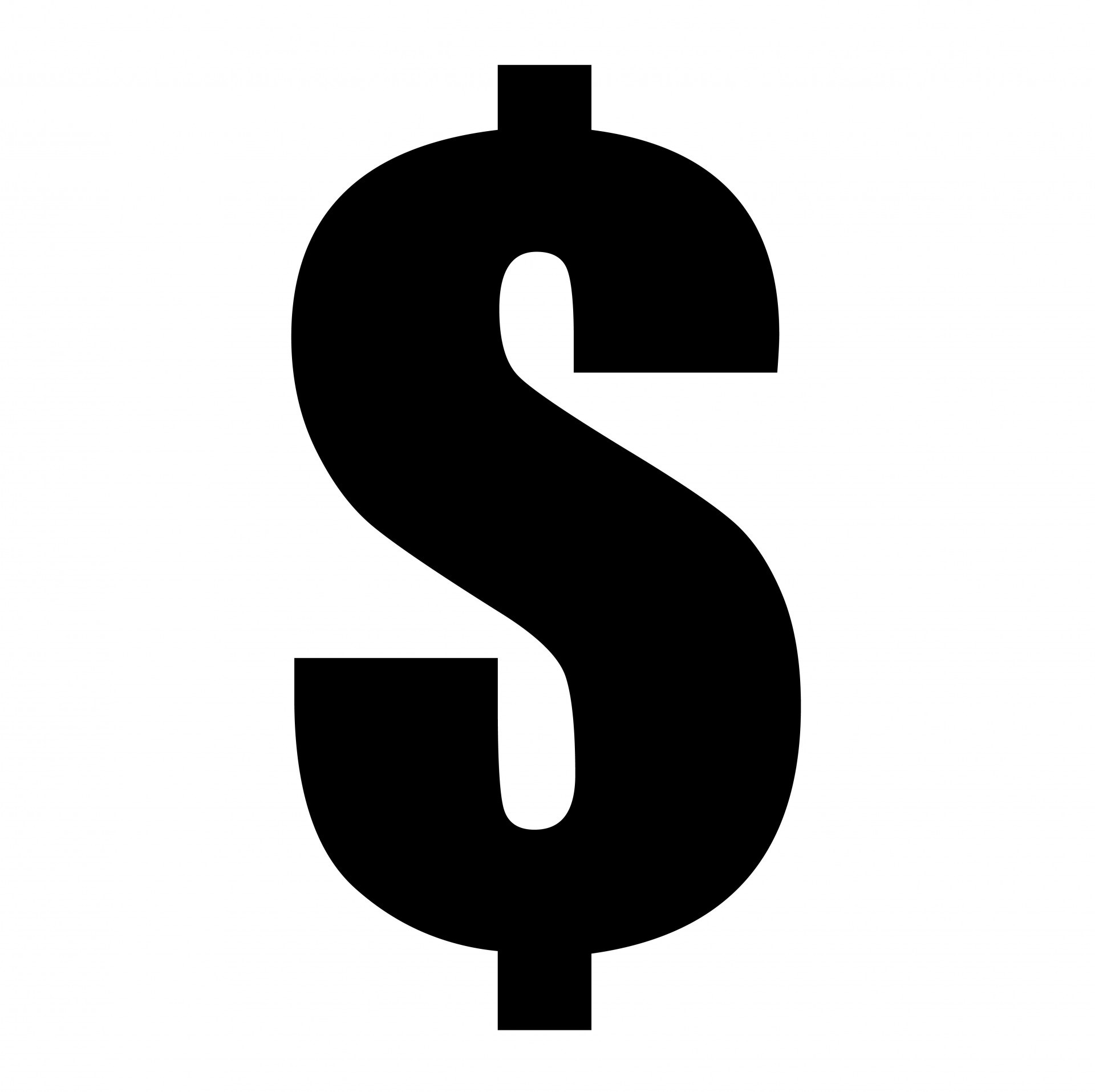 Dollar sign graphic