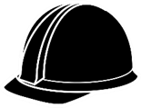 Hard hat graphic