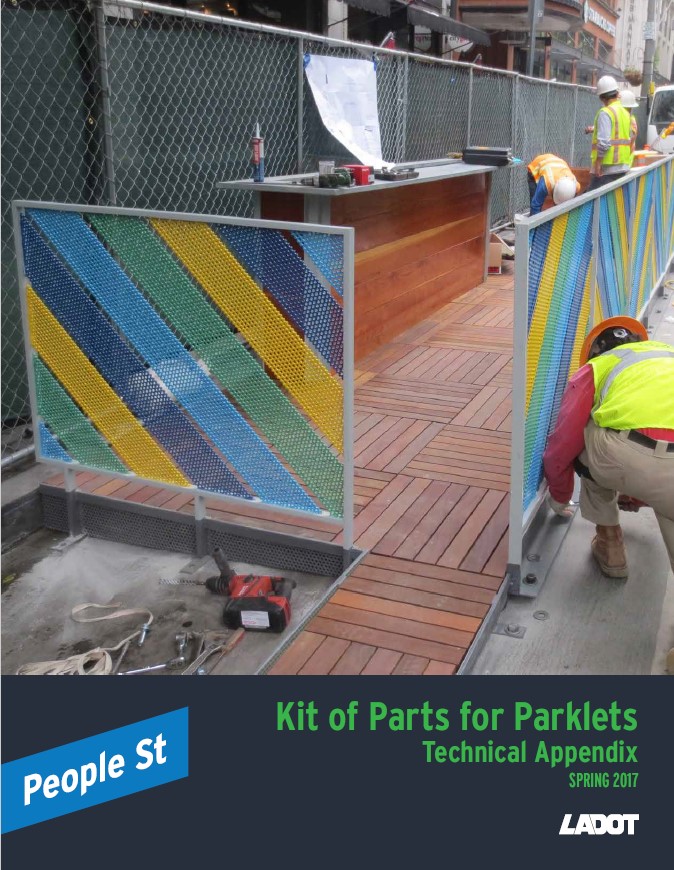 Picture of the Parklet Kit of Parts